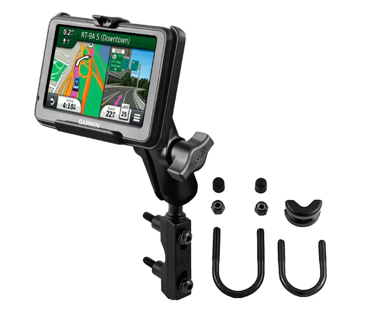 Soporte de depósito de freno/embrague para Garmin nuvi 2495LMT, 465T + Más
