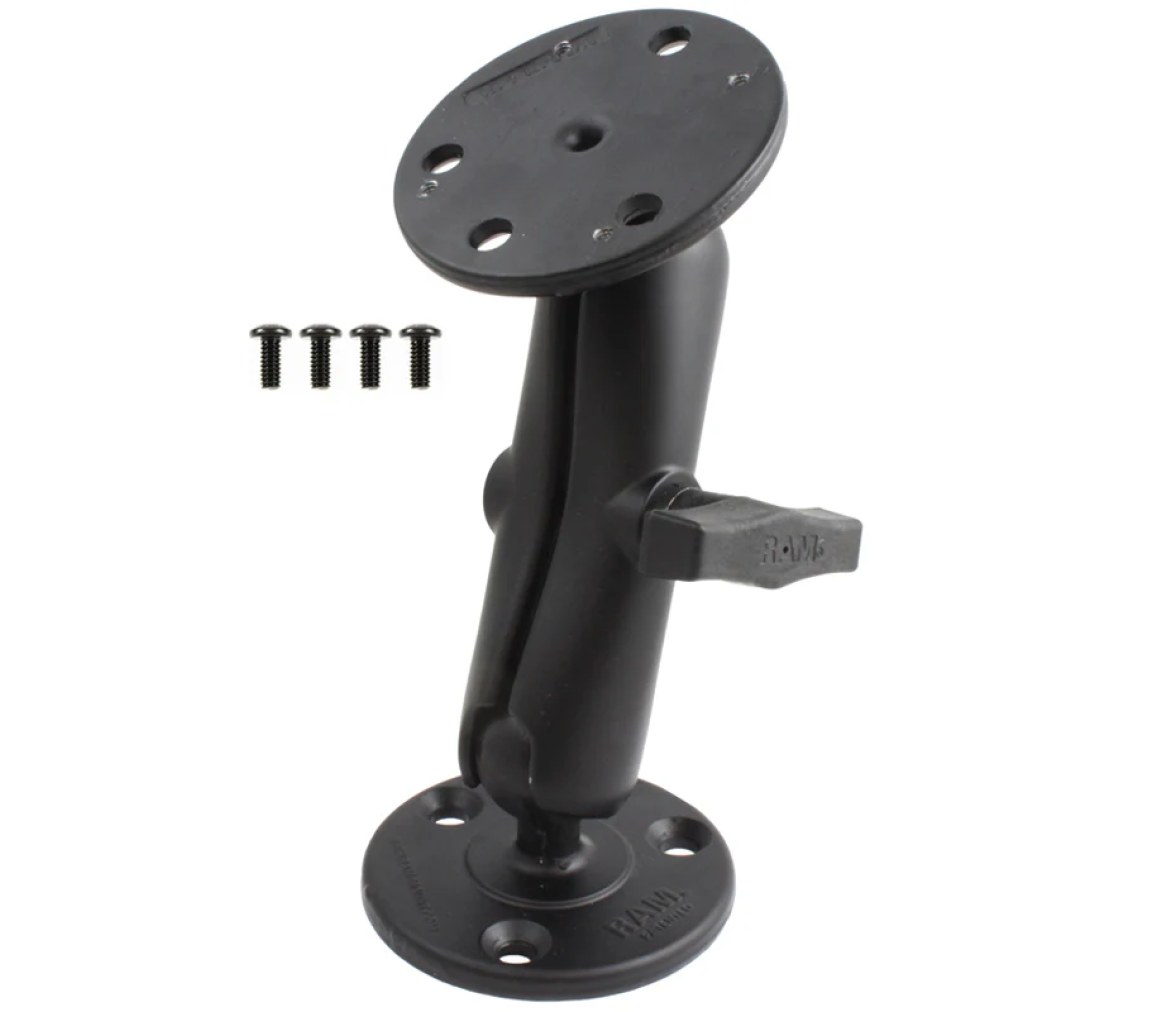 Soporte de doble bola con accesorios Raymarine