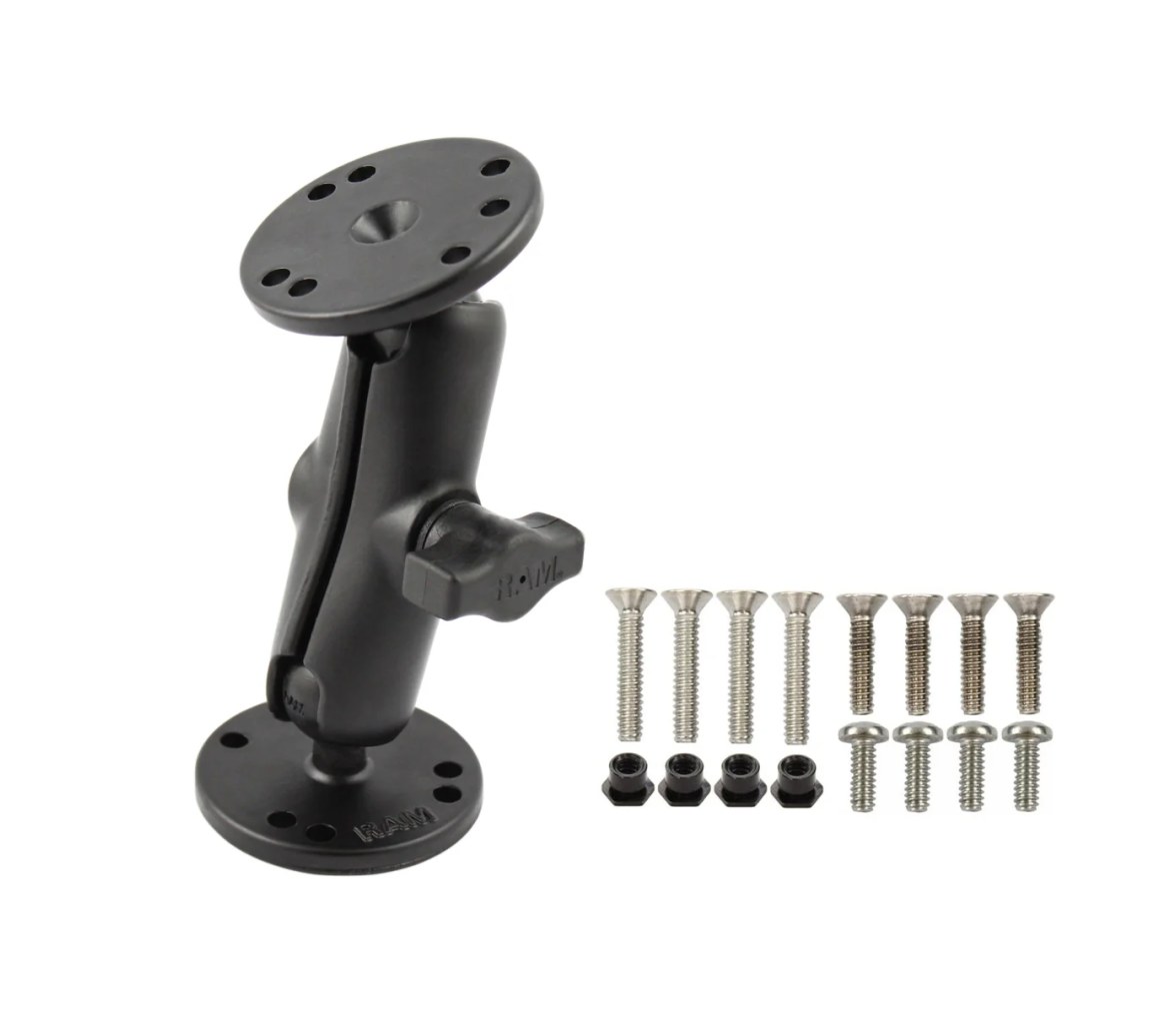 Soporte de doble bola con accesorios universales para Garmin GPSMAP y más