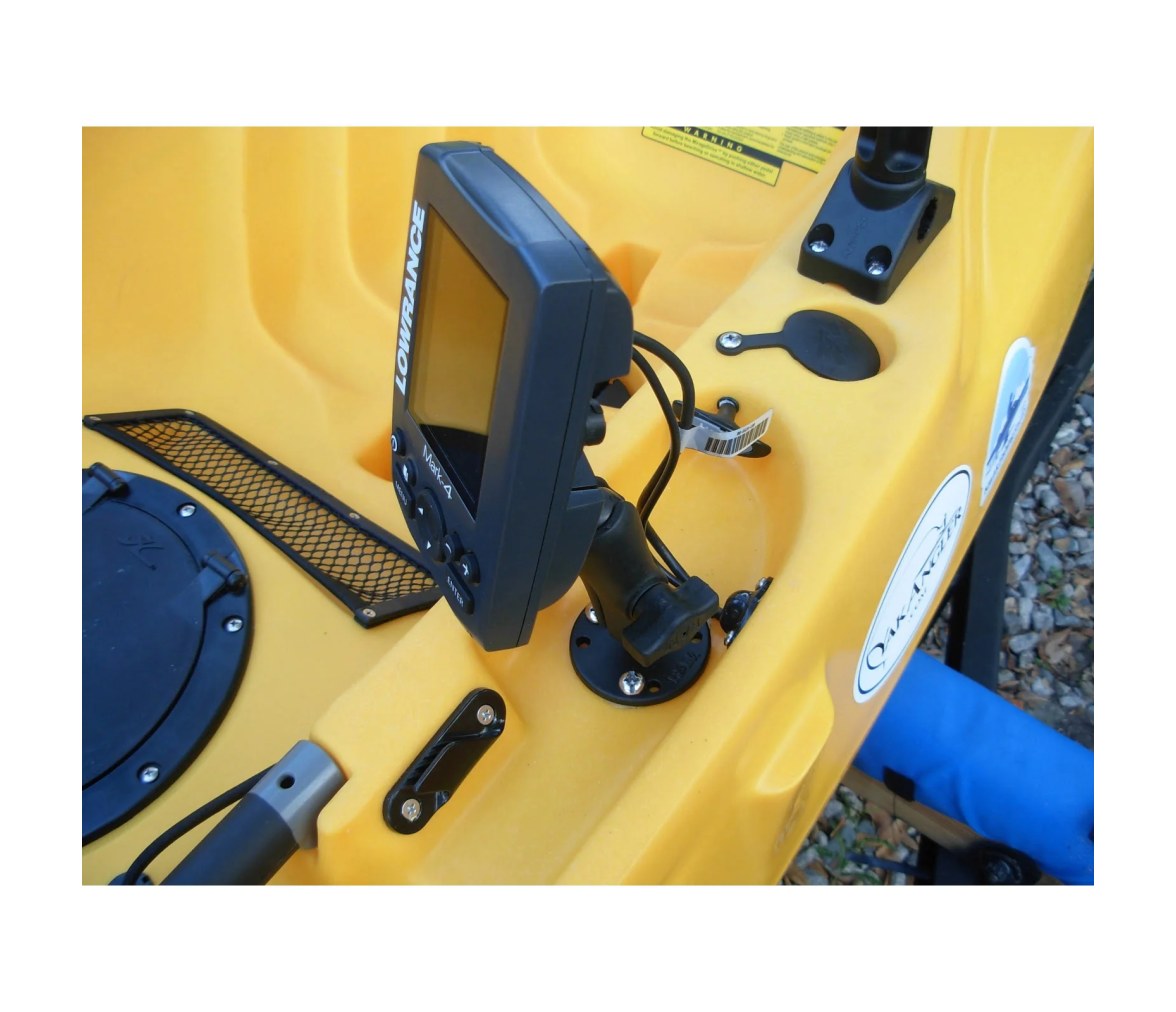 Soporte de doble bola para la serie Lowrance Elite-4 y Mark-4