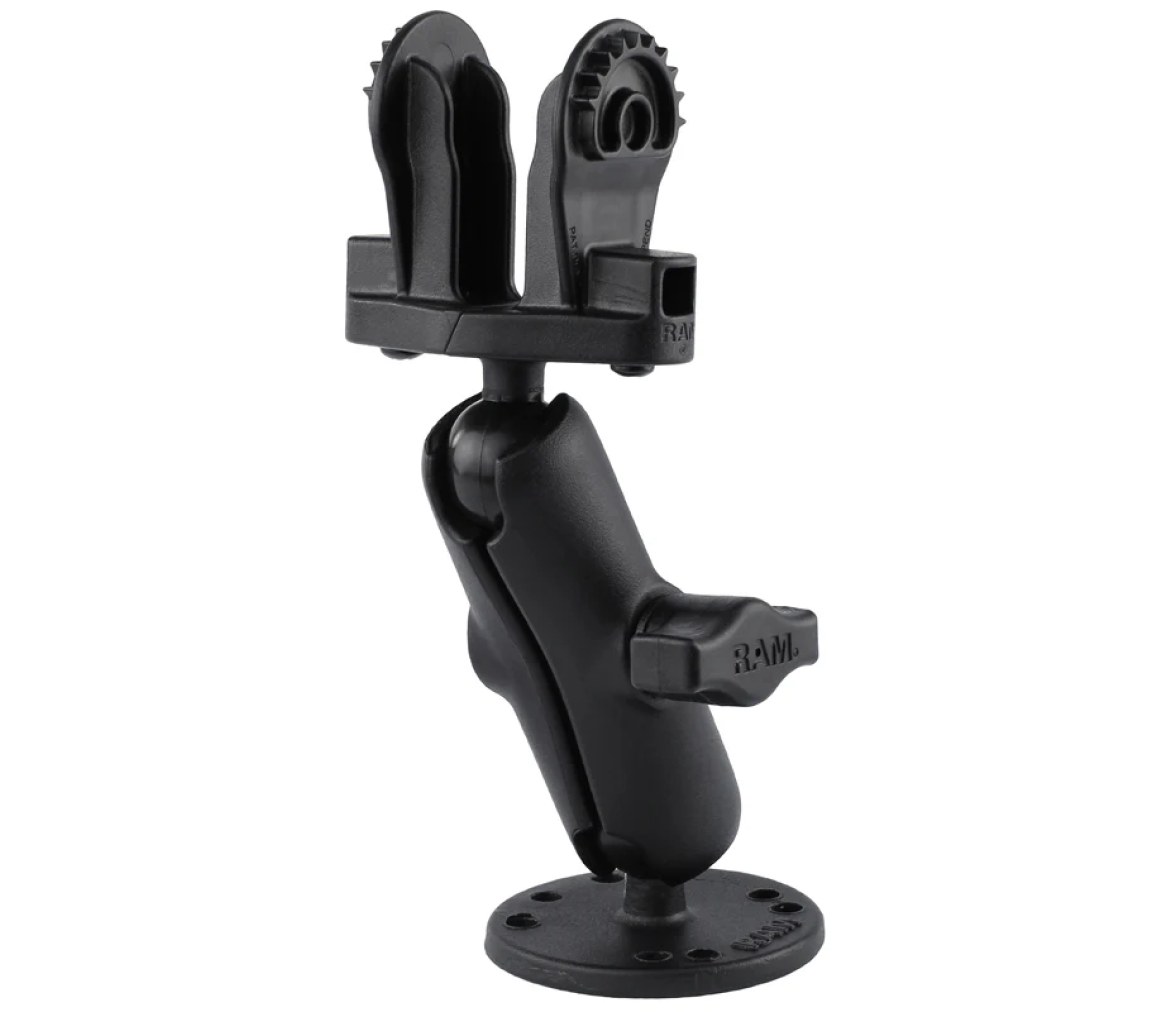 Soporte de doble bola para Lowrance Eagle 4 & 5, Hook² & Reveal Series