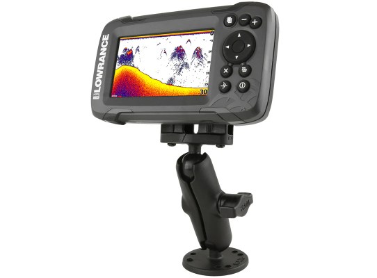 RAM Double Ball Mount for Lowrance Eagle 4 & 5, Hook² & Reveal Series