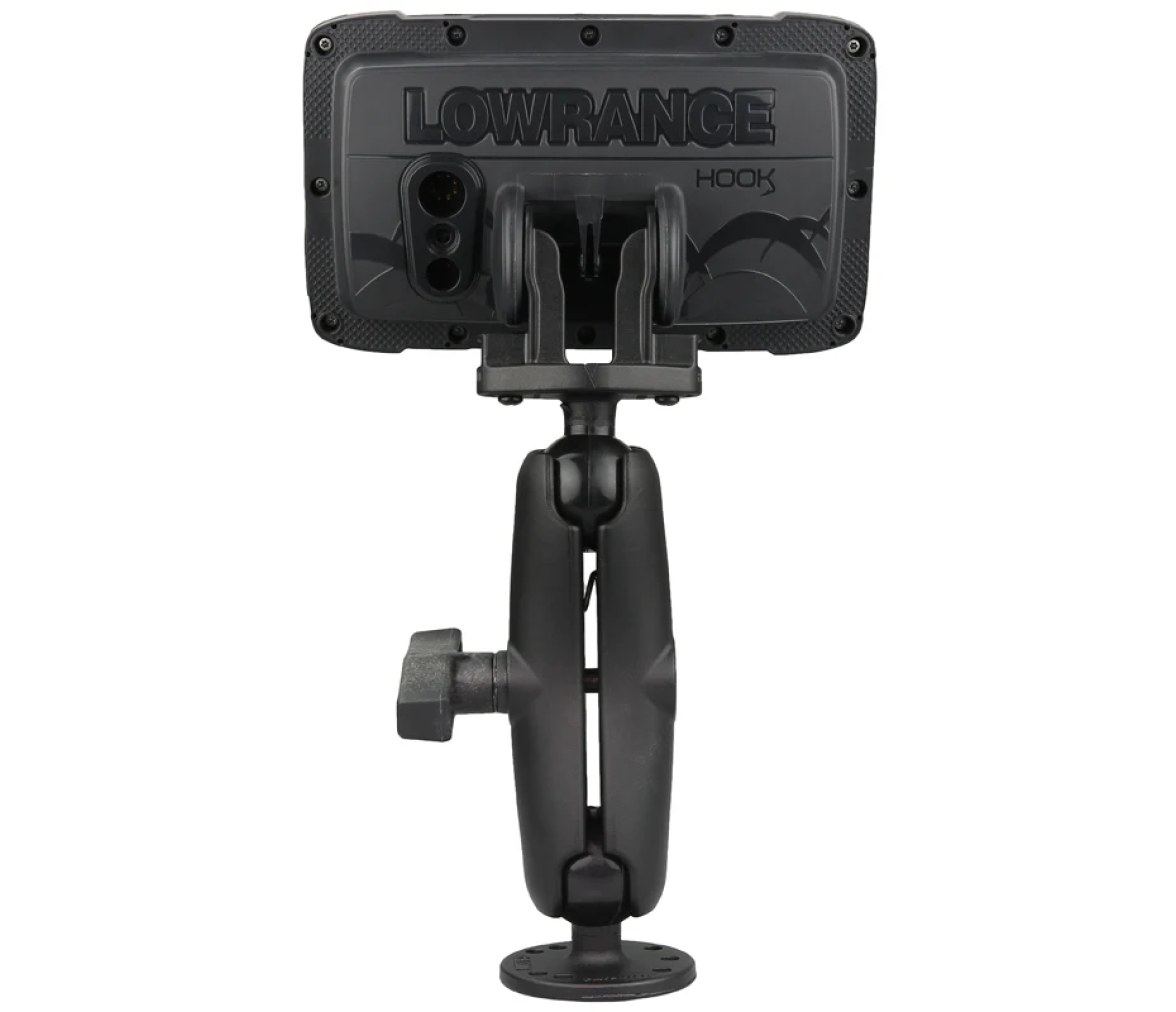 Soporte de doble bola para Lowrance Eagle 4 y 5, Hook² y Reveal 5