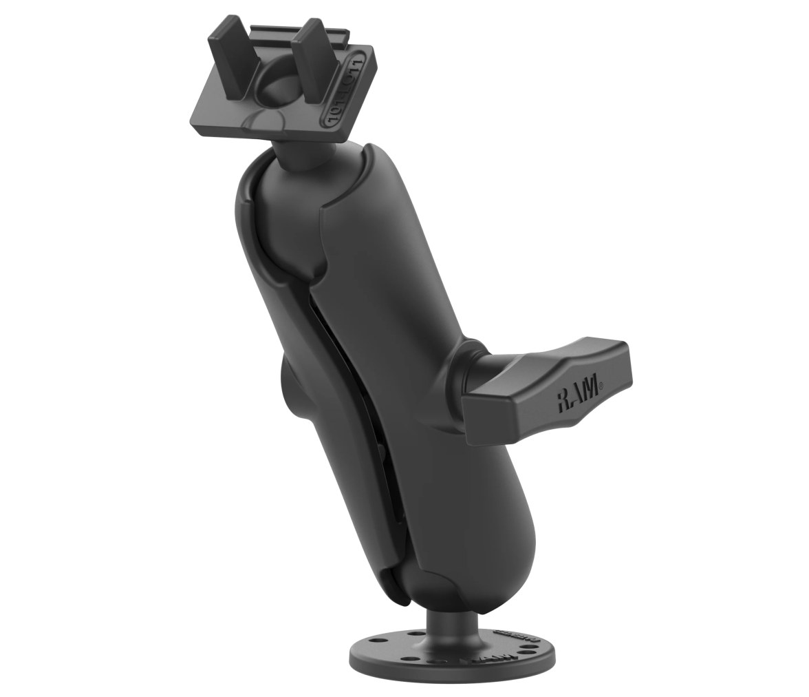 Soporte de doble bola para Lowrance Elite-5 y Elite-7 Ti + más