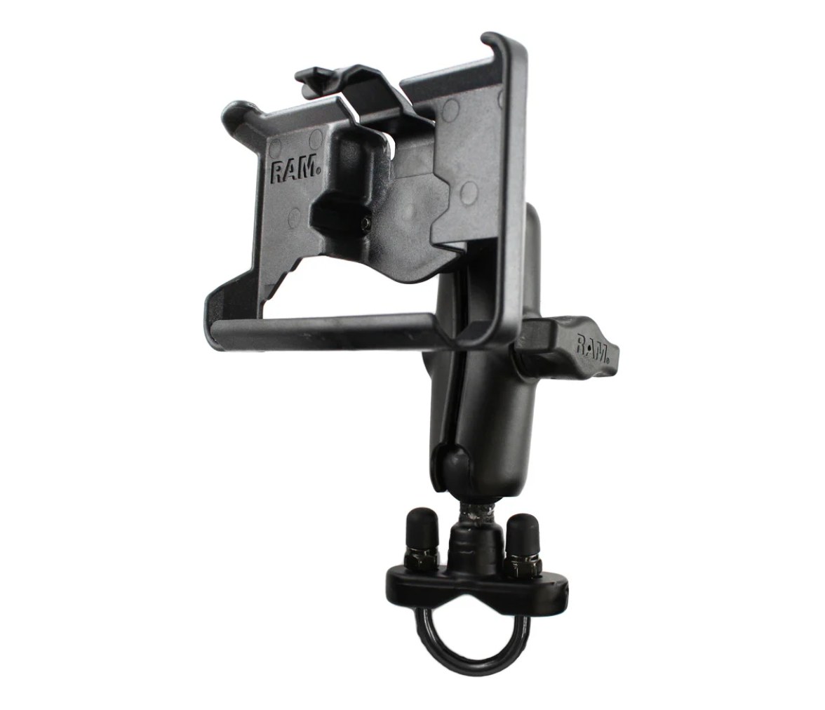 Soporte de doble bola para manillar con perno en U para serie Garmin nuvi 700