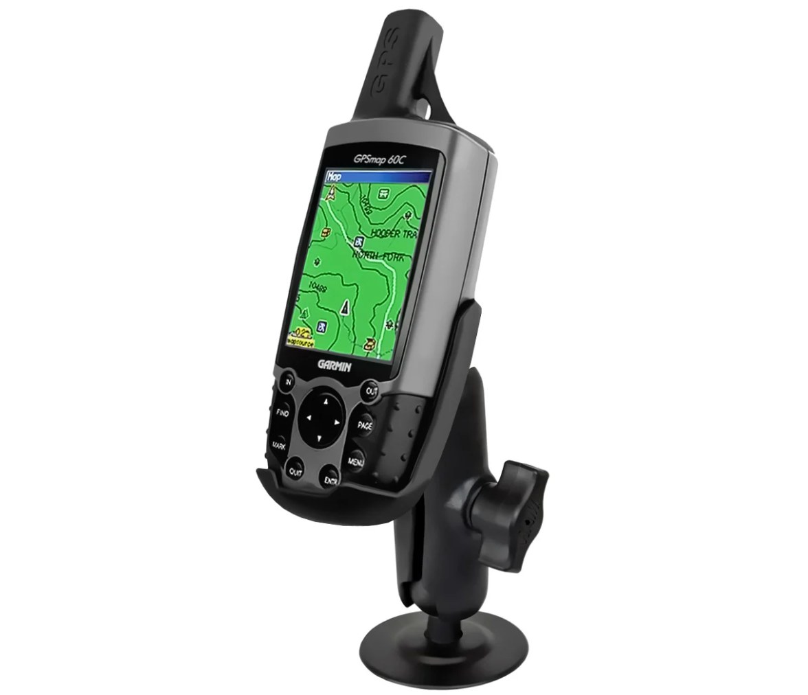 Soporte de doble bola RAM Flex Adhesivo para Garmin Astro 200 + Más