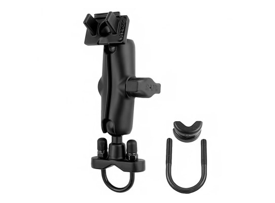 Soporte de doble bola RAM para manillar con perno en U para Lowrance Elite-5 + m
