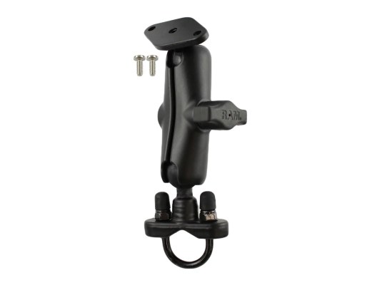 Soporte de doble bola RAM para manillar con perno en U para Lowrance AirMap 2000 Soporte de doble bola RAM para manillar con perno en U para Lowrance AirMap 2000