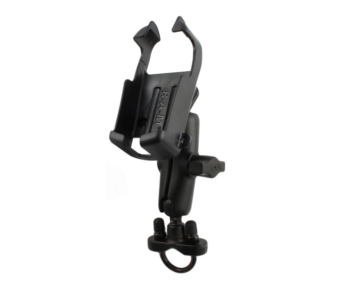 Soporte de doble bola RAM para manillar con perno en U para Garmin eTrex Venture
