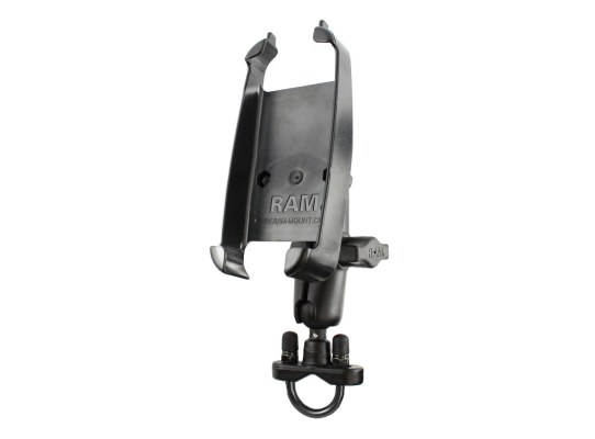 Soporte de doble bola RAM para manillar con perno en U para Lowrance AirMap 600C Soporte de doble bola RAM para manillar con perno en U para Lowrance AirMap 600C