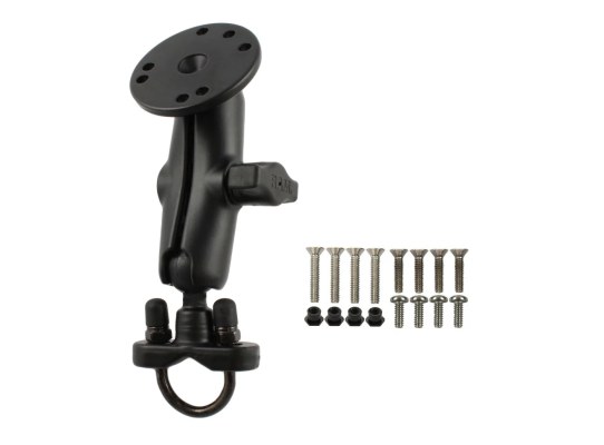 Soporte de doble bola RAM para manillar con perno en U para Garmin serie 12