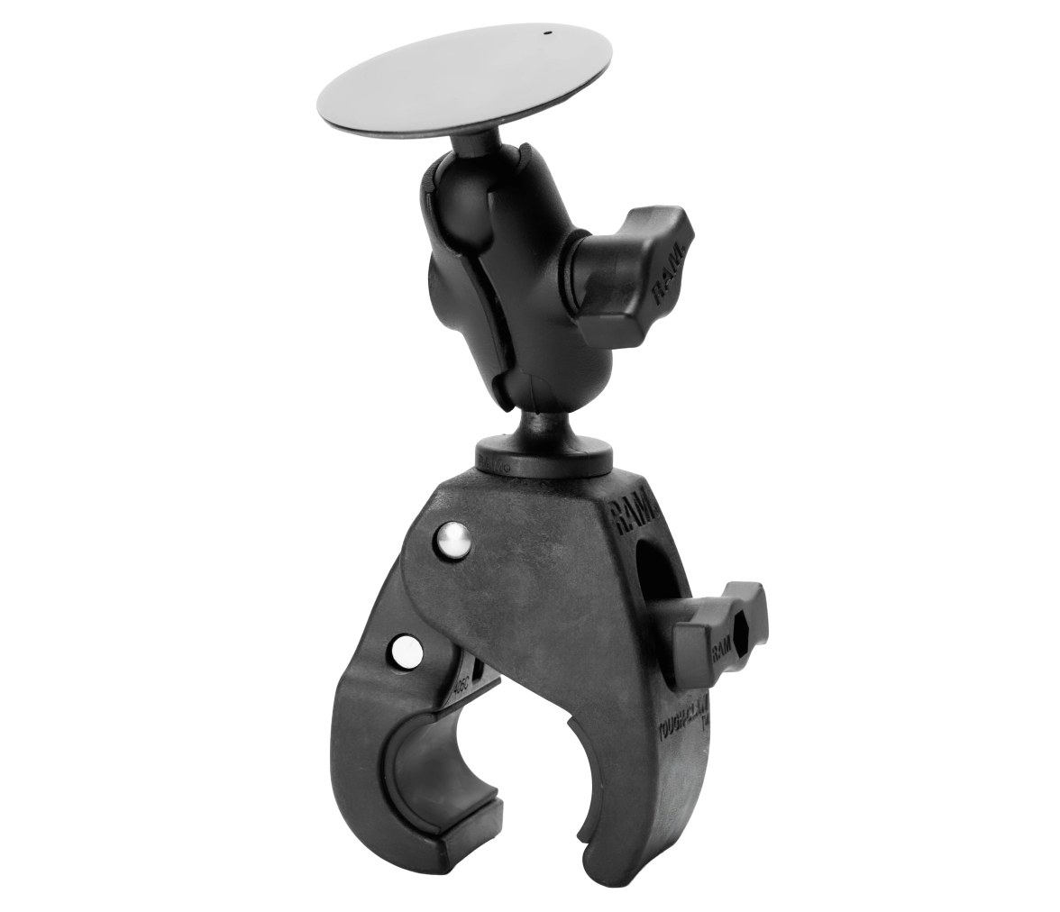 Soporte de doble bola RAM Tough-Claw Mediano con adaptador de placa de acero