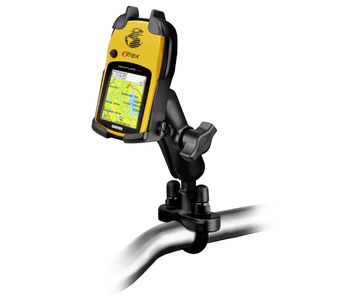 Soporte de doble bola RAM U-Bolt para Garmin eTrex Legend Color + más
