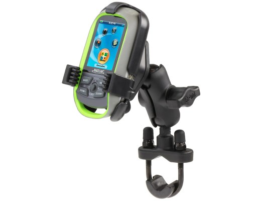 Soporte de doble bola tipo U para manillar de RAM para Magellan eXplorist GC + m