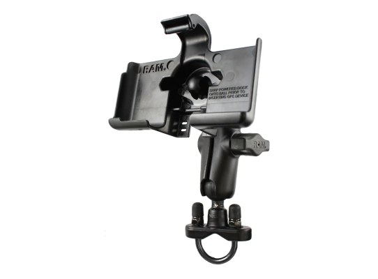 Soporte de doble bola tipo U para manillar para Garmin nuvi 1690