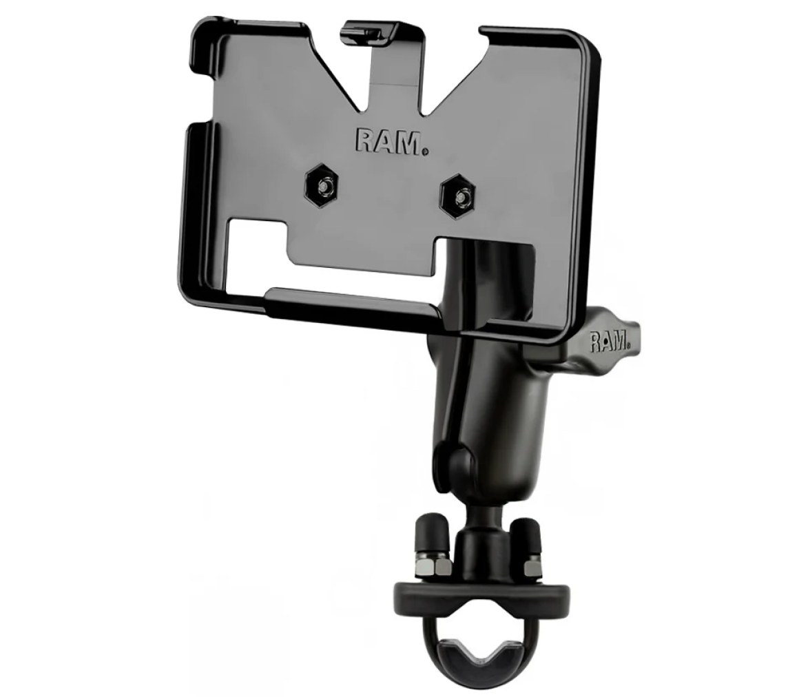 Soporte de doble bola tipo U para manillar RAM para serie Garmin nuvi 1400