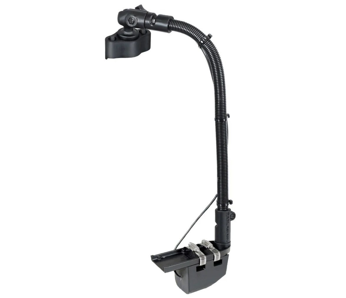 Soporte de liberación rápida con bola RAM para altavoz HydroWave con varilla de