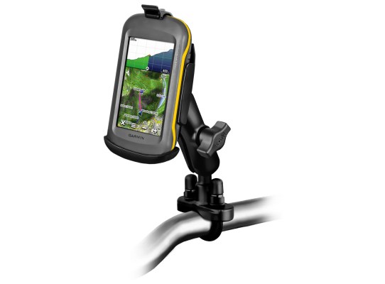Soporte de manillar con doble bola RAM para serie Garmin Montana 600