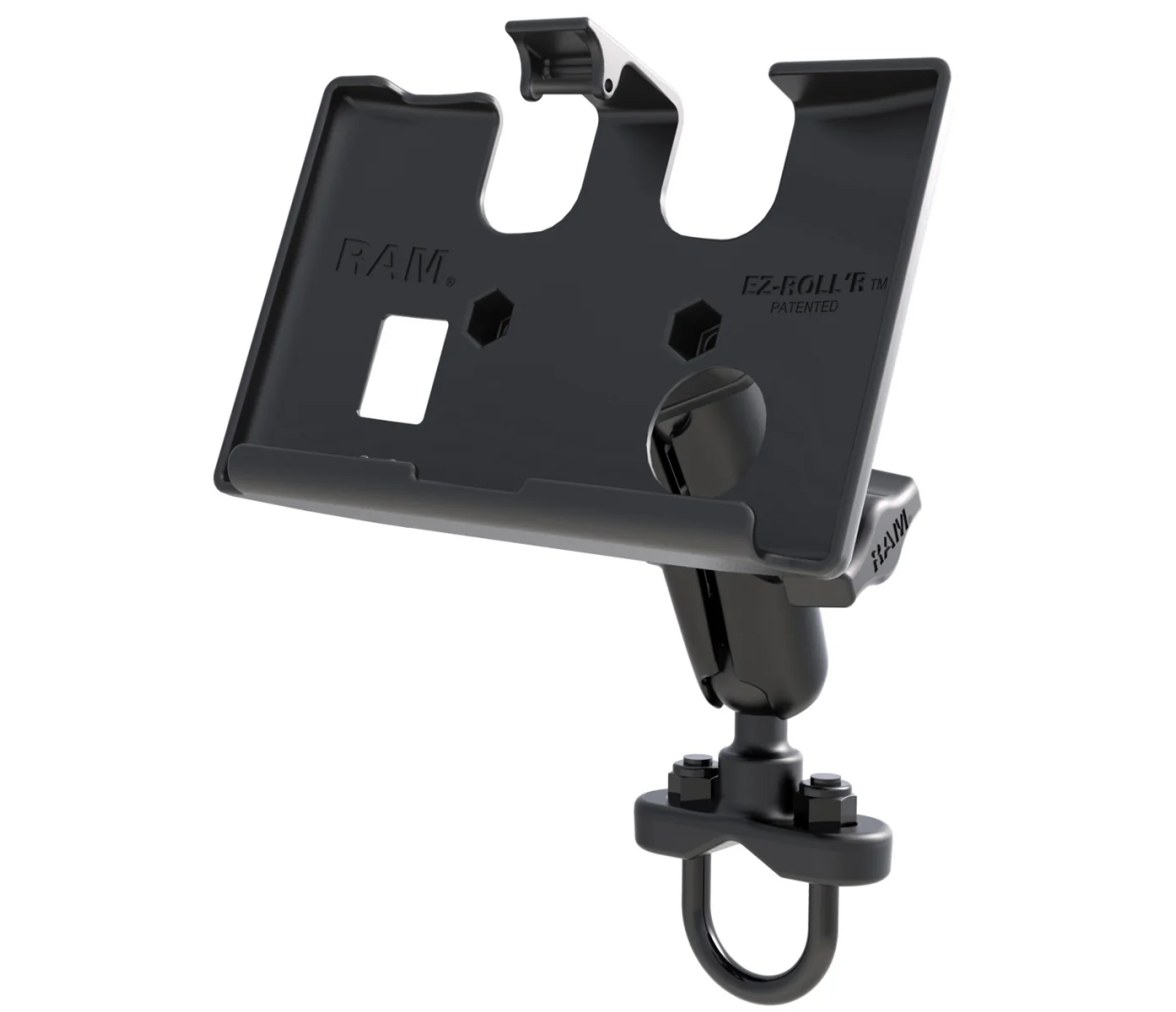 Soporte de manillar con perno en U para Garmin nuvi 52, 54, 55, 56, 57 y 58