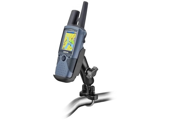 Soporte de manillar con perno en U para Garmin Rino 520, 520HCx, 530 y 530HCx