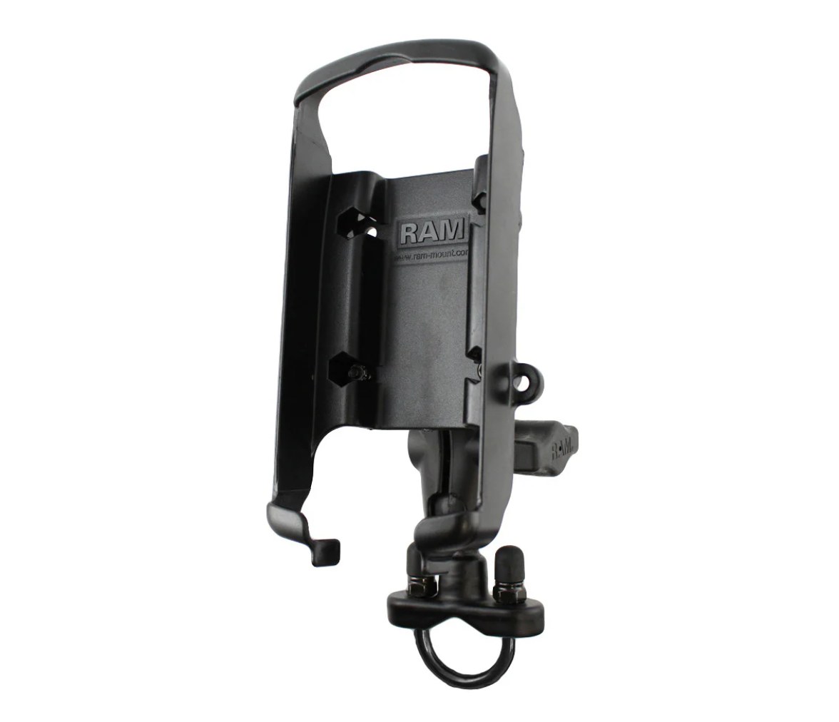 Soporte de manillar para el GPSMAP 72 y 76S de Garmin + más - Corto