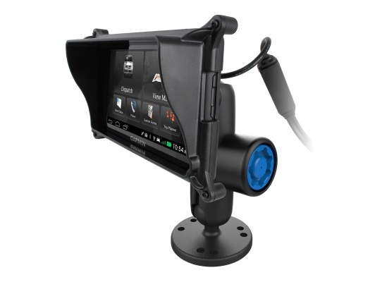 Soporte de montaje con cerradura Pin-Lock de atornillar para Garmin fleet 660/67