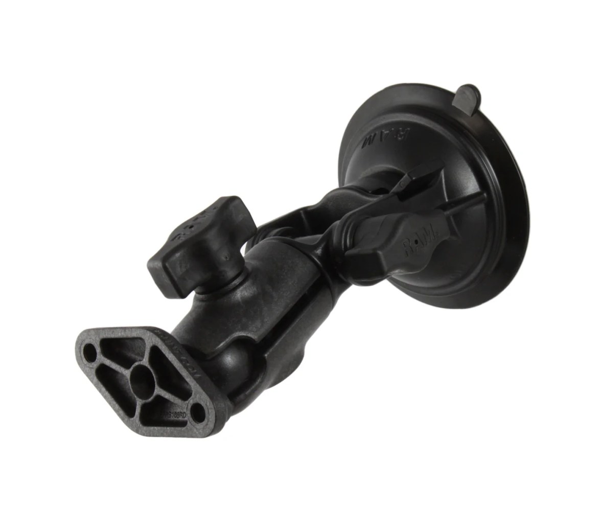 Soporte de montaje con ventosa de composite y placa diamante RAM Twist-Lock