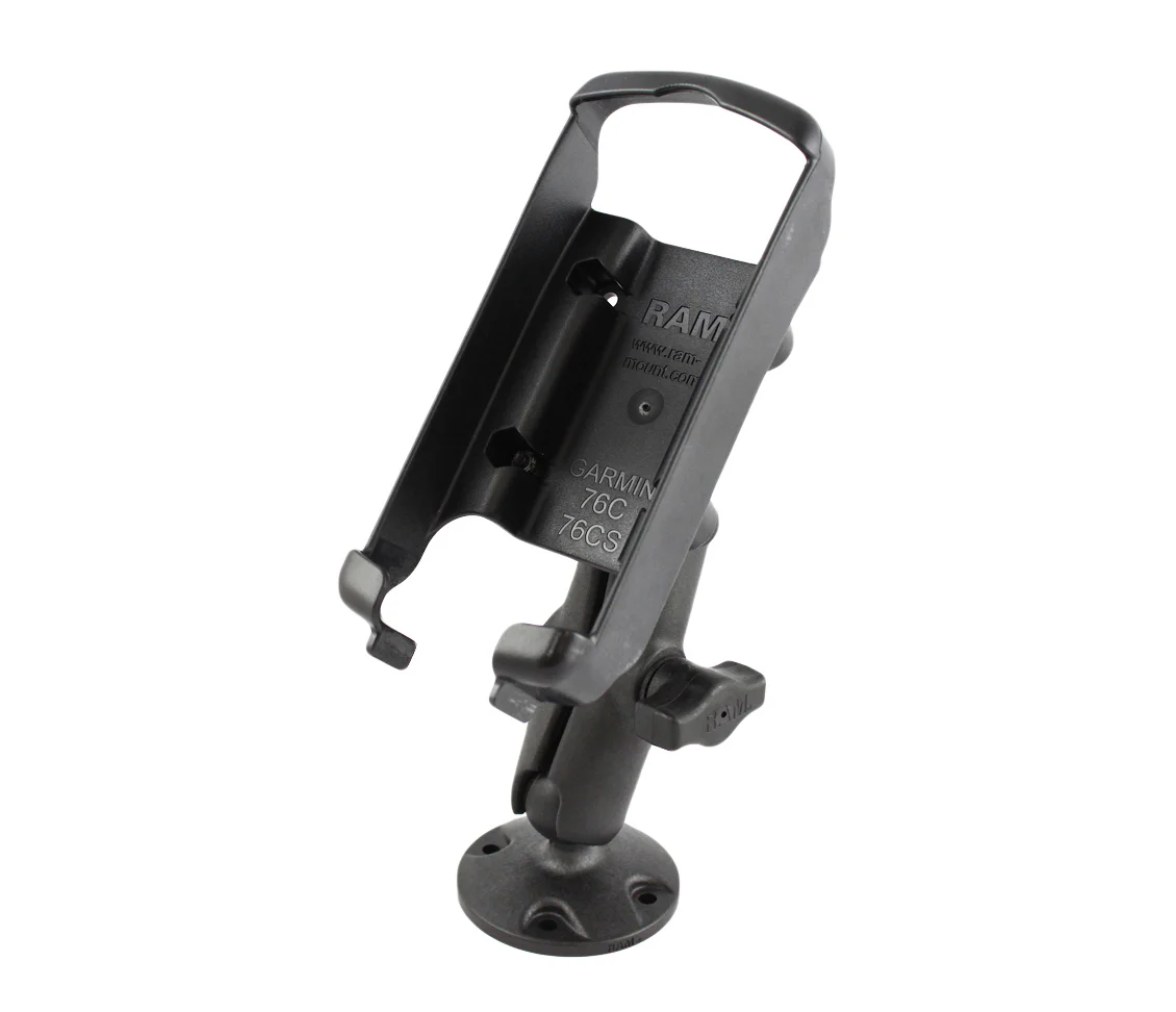 Soporte de montaje de atornillar compuesto RAM para serie Garmin GPSMAP 76 y 96