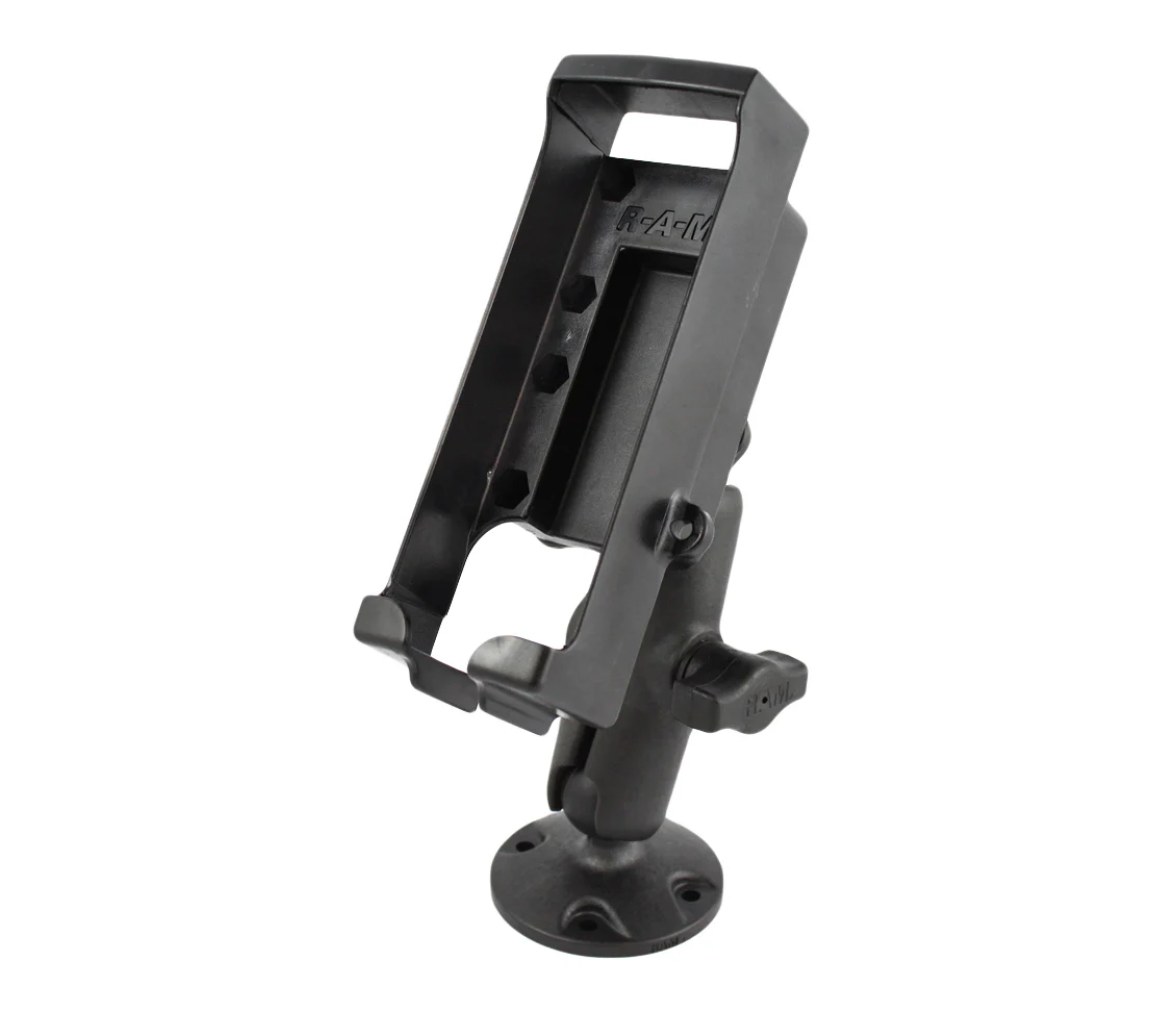 Soporte de montaje de atornillar compuesto RAM para serie Garmin GPS 12 y 38