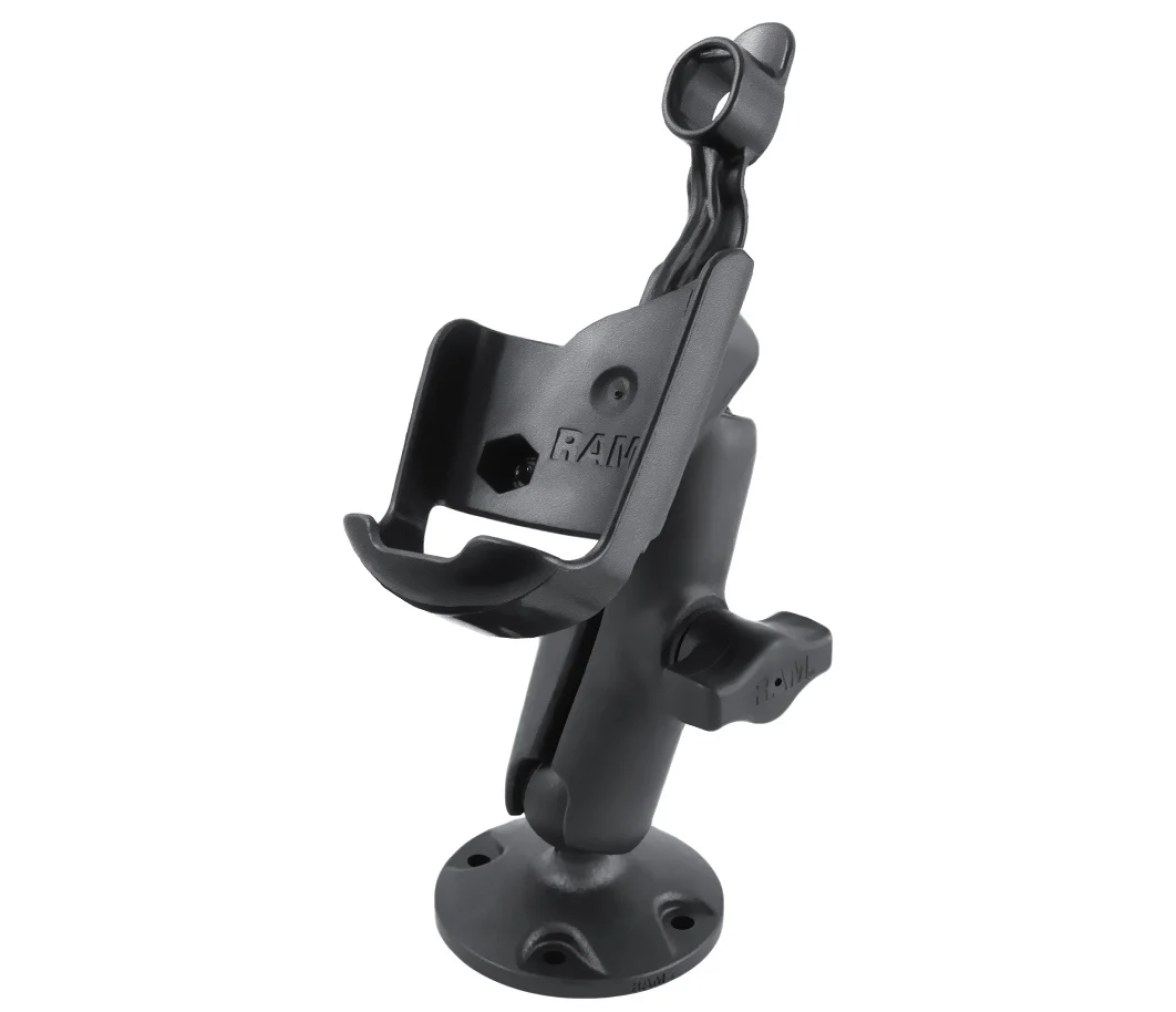 Soporte de montaje de atornillar compuesto RAM para Garmin GPSMAP 60 Series + má