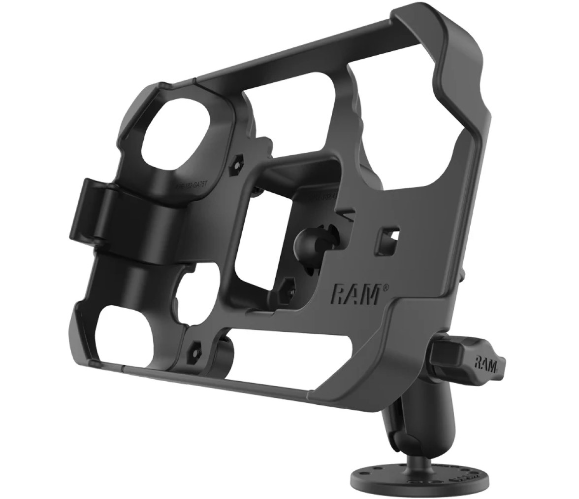 Soporte de montaje RAM-DRILL-DOWN para Garmin Fleet 770, Overlander y más