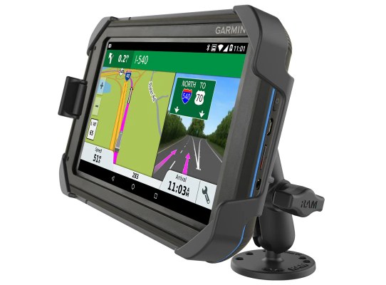 Soporte de montaje RAM-DRILL-DOWN para Garmin Fleet 770, Overlander y más