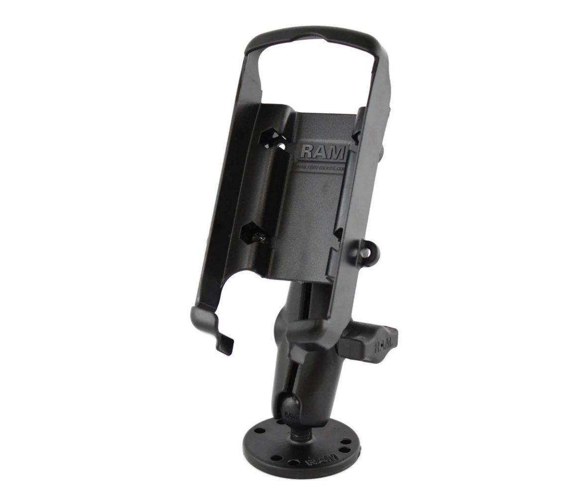 Soporte de montaje RAM-DRILL-DOWN para Garmin GPS 72, 76, 96 y GPSMAP 72 y 76S