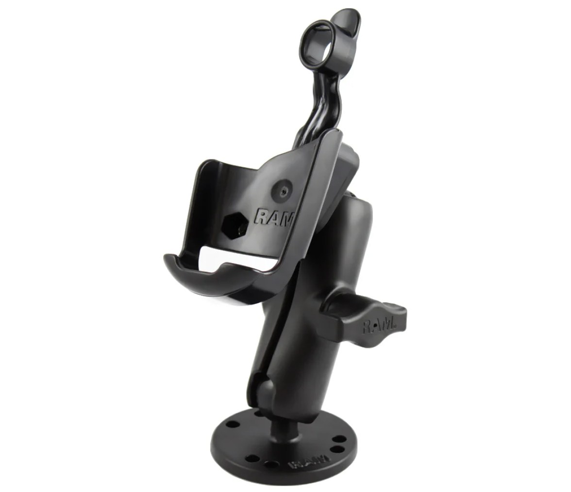Soporte de montaje RAM-DRILL-DOWN para Garmin GPSMAP 60 Series + Más