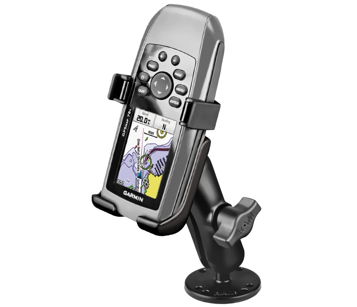 Soporte de montaje RAM-DRILL-DOWN para Garmin GPSMAP 73, 78, 78S, 78SC
