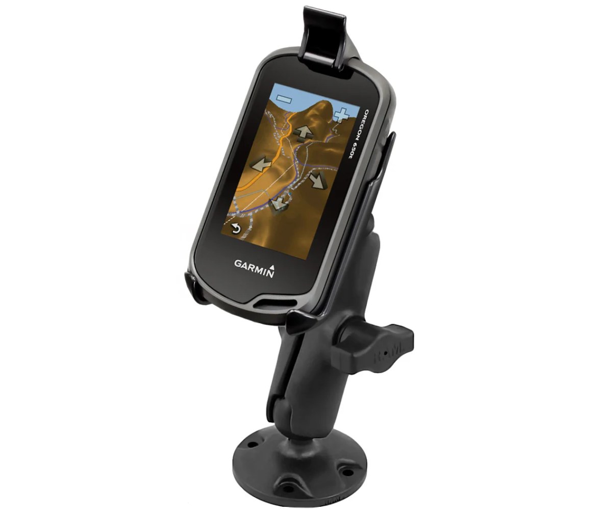 Soporte de montaje RAM Drill-Down para serie Garmin Oregon y más - Compuesto