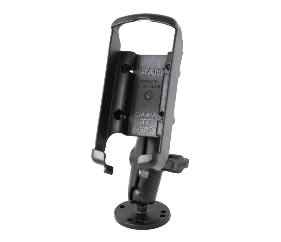 Soporte de montaje RAM-DRILL-DOWN para serie Garmin GPSMAP 76 y 96