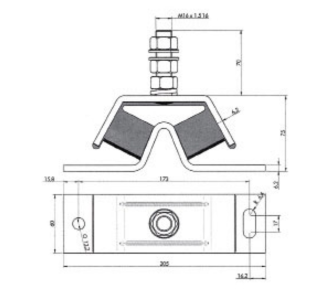 Silent Block Soporte de Motor Adaptable a Cualquier Motor