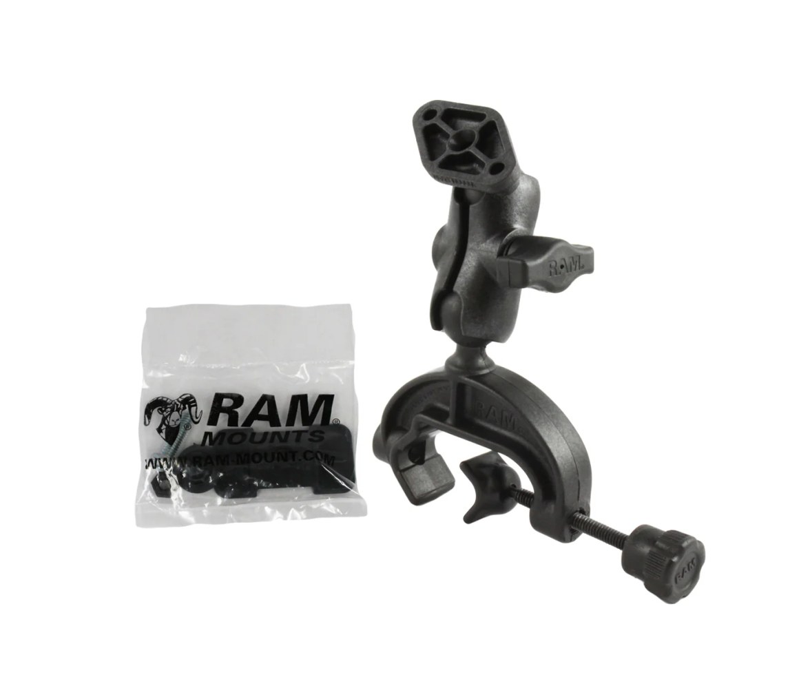Soporte de pinza de horquilla compuesto RAM con placa diamante - Corto