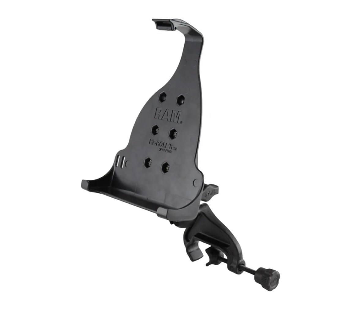 Soporte de pinza de horquilla de doble bola para Garmin 695 y 696