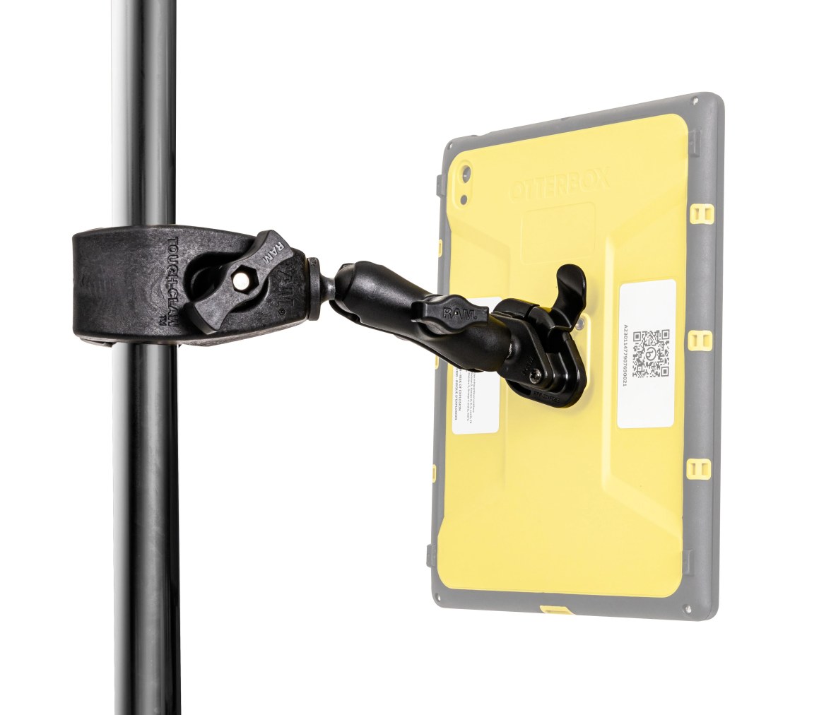 Soporte de pinza mediano RAM Tough-Claw con adaptador de liberación rápida