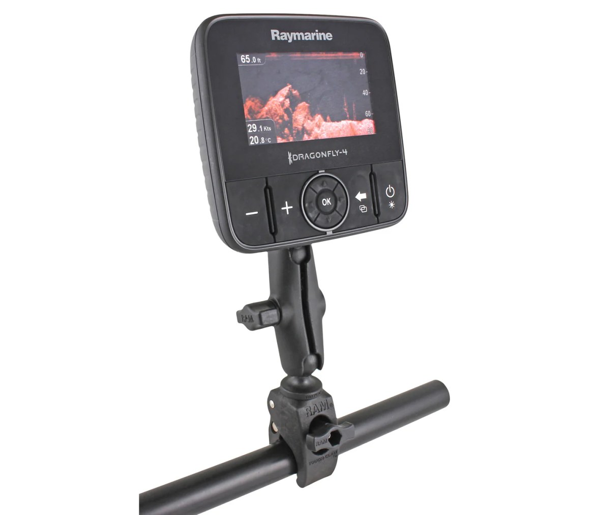 Soporte de pinza pequeño RAM Tough-Claw para serie Raymarine Dragonfly
