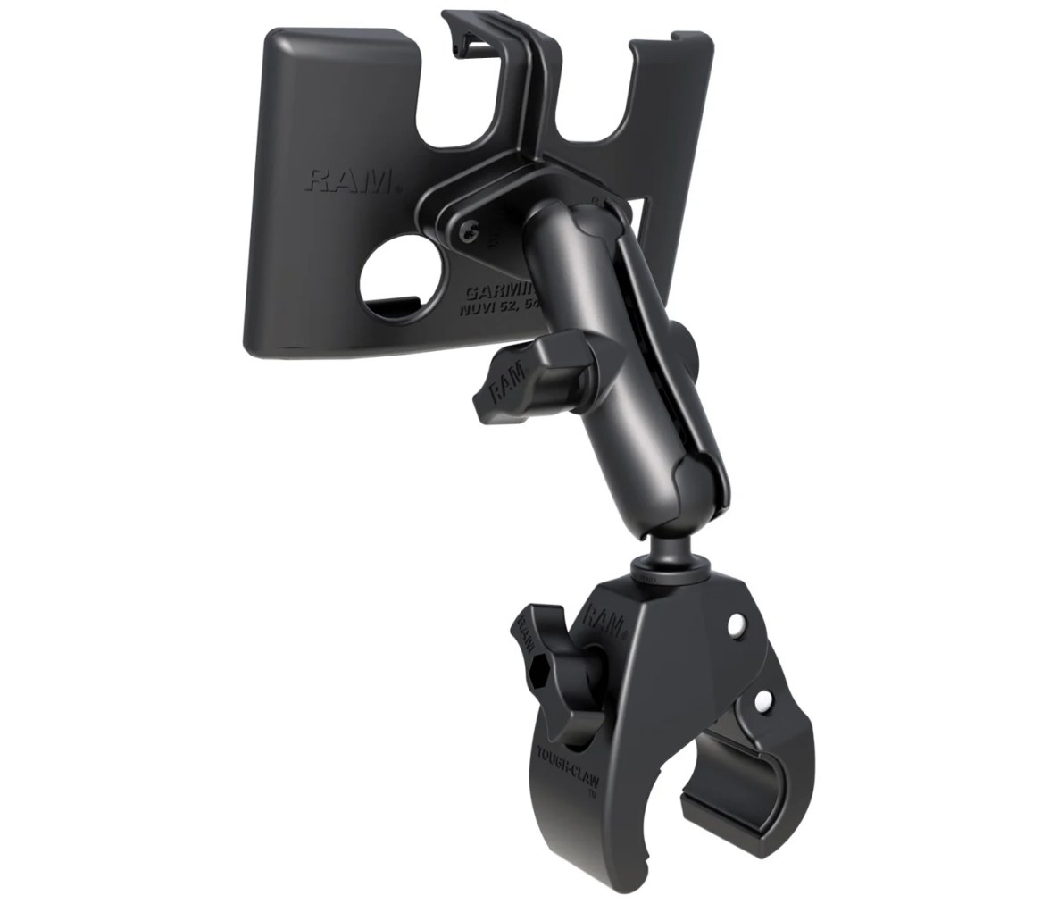 Soporte de pinza RAM Tough-Claw para Garmin nuvi 52, 54, 55, 56 y 58