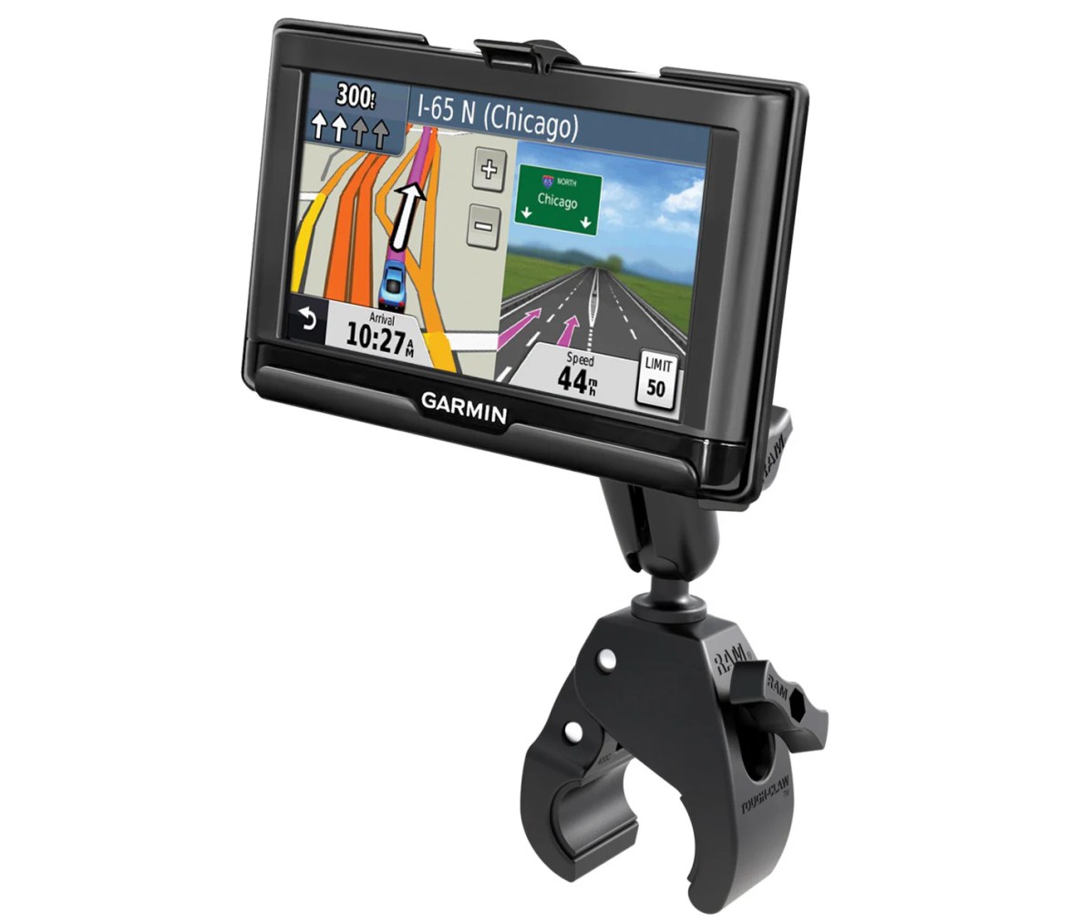 Soporte de pinza RAM Tough-Claw para Garmin nuvi 52, 54, 55, 56 y 58