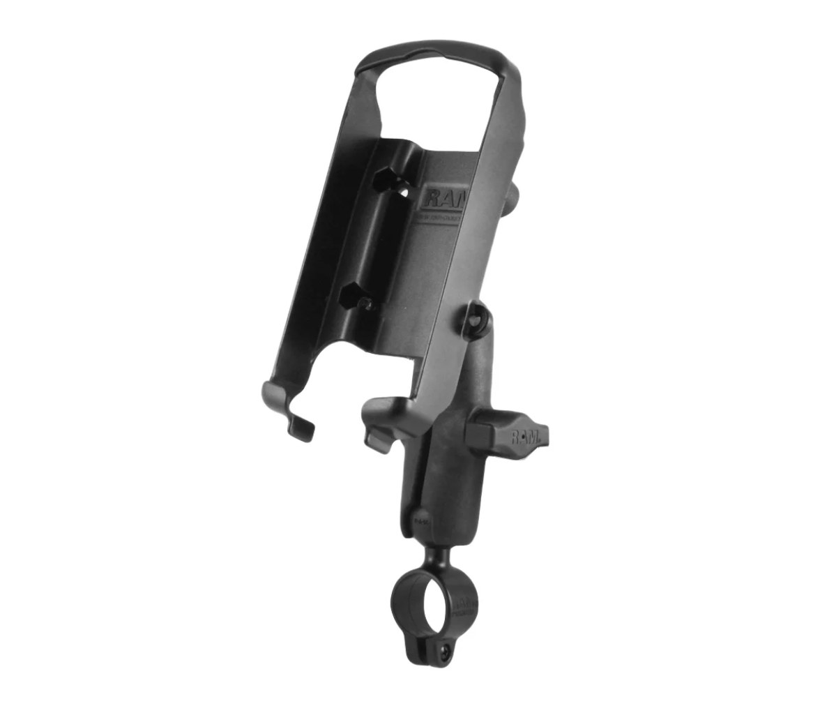 Soporte de raíl compuesto RAM de 1" para Garmin GPS 76, 96, GPSMAP 76S + más
