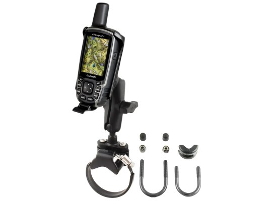 Soporte de raíl para ATV/vehículos todoterreno RAM para Garmin Astro 320, GPSMAP Soporte de raíl para ATV/vehículos todoterreno RAM para Garmin Astro 320, GPSMAP