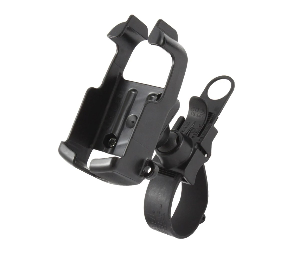 Soporte de raíl RAM EZ-Strap para Garmin eTrex Legend C & Venture Cx + más