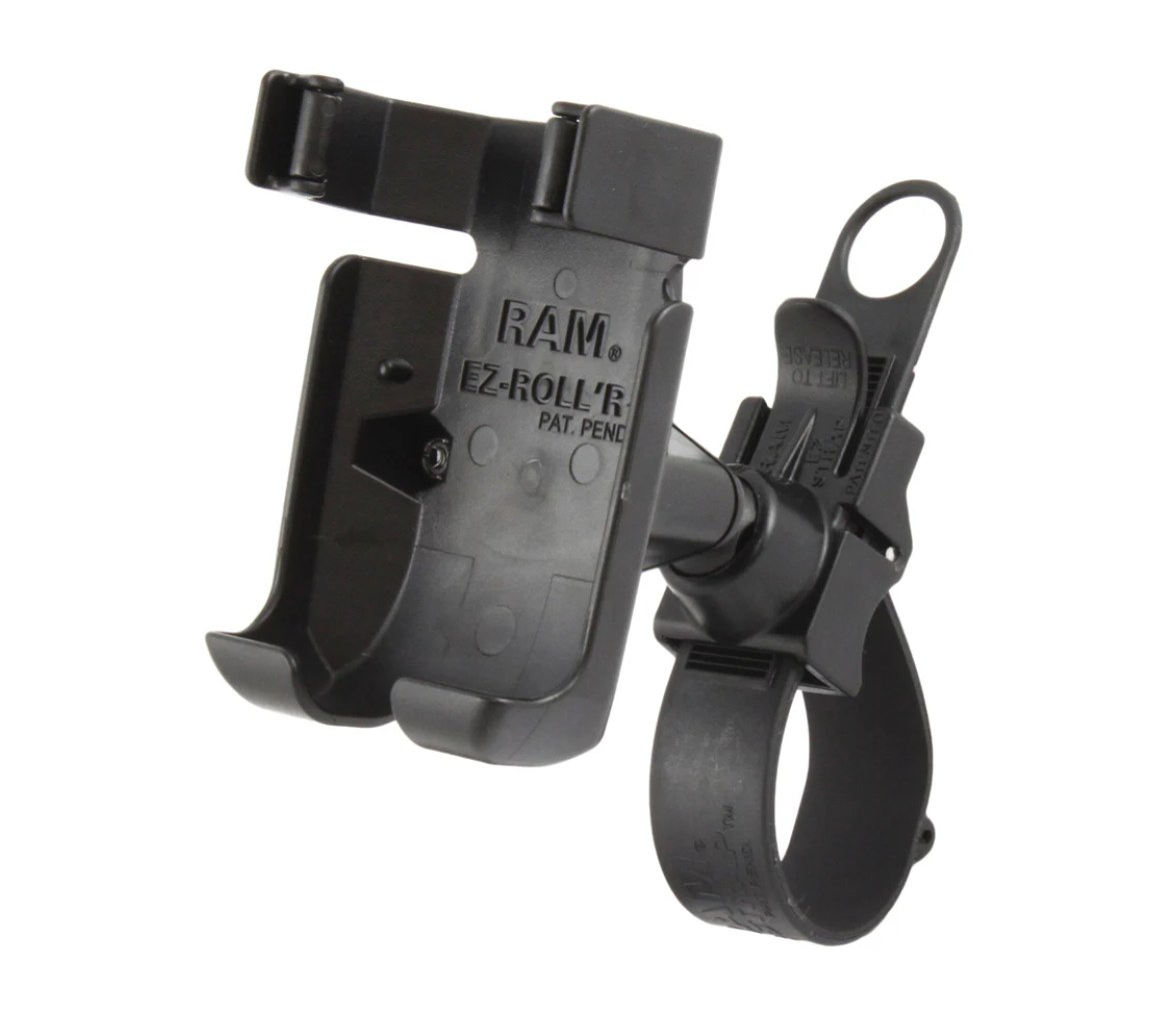 Soporte de raíl RAM EZ-Strap para Garmin GPSMAP 73, 78, 78S, 78SC