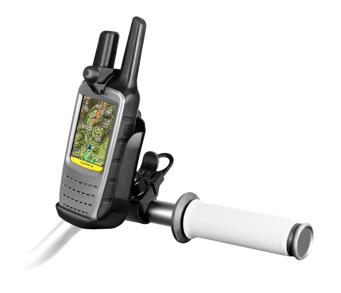 Soporte de raíl RAM EZ-Strap para Garmin Rino 610, 650 y 655t
