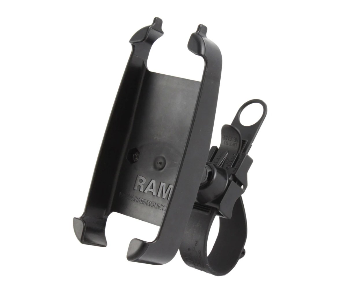 Soporte de raíl RAM EZ-Strap para Lowrance AirMap 600C, iFinder + más